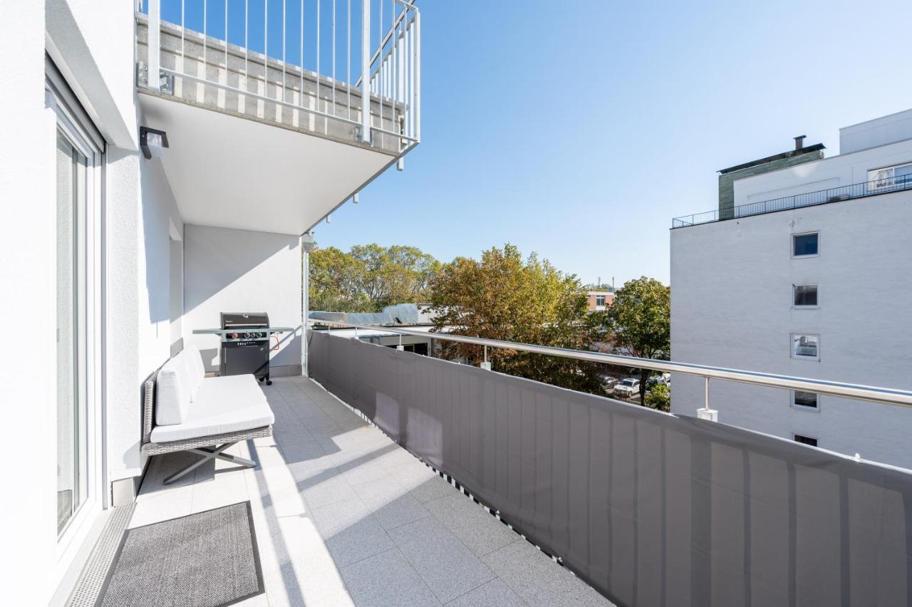 Lit Living: Luxus - Box Spring - Parking - Terrace Daire Ludwigshafen am Rhein Dış mekan fotoğraf
