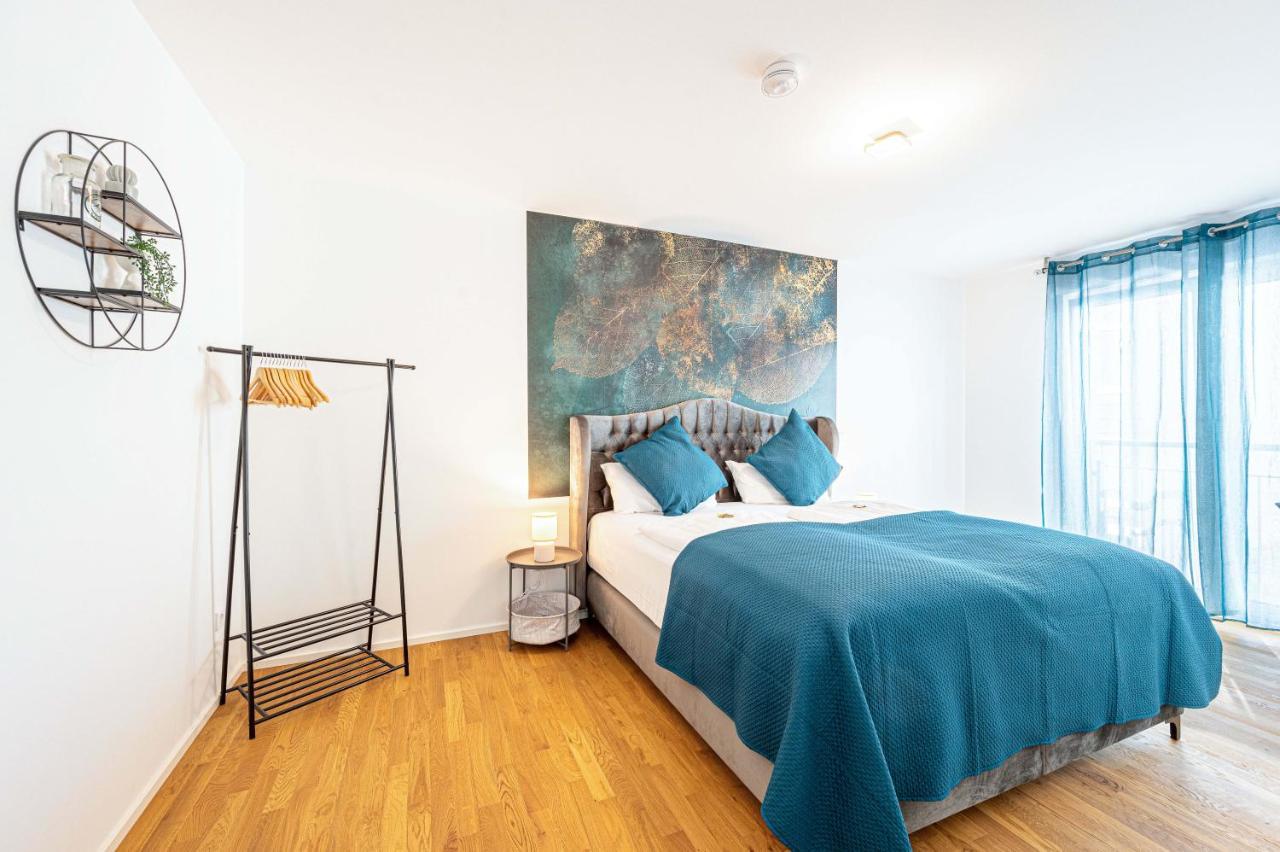 Lit Living: Luxus - Box Spring - Parking - Terrace Daire Ludwigshafen am Rhein Dış mekan fotoğraf